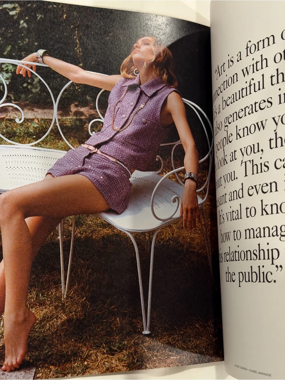 Chanel magazine